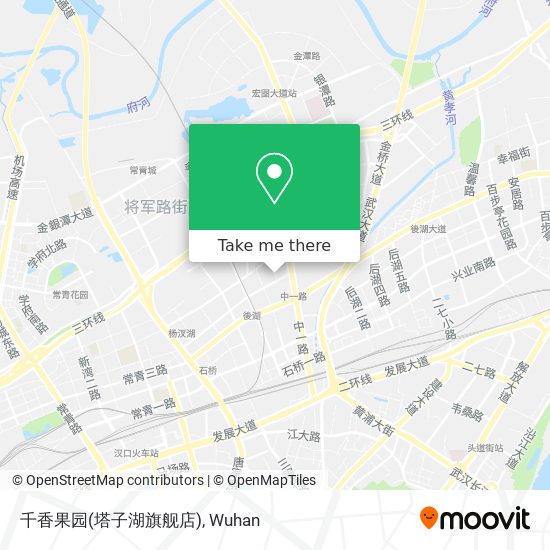 千香果园(塔子湖旗舰店) map