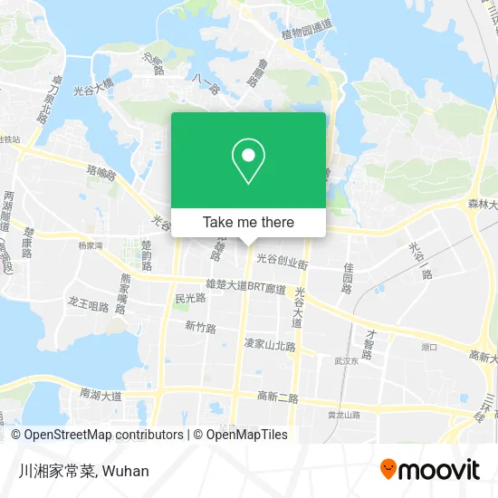 川湘家常菜 map