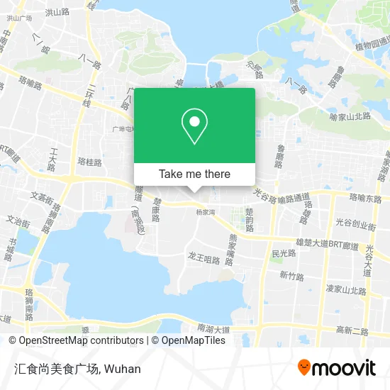 汇食尚美食广场 map