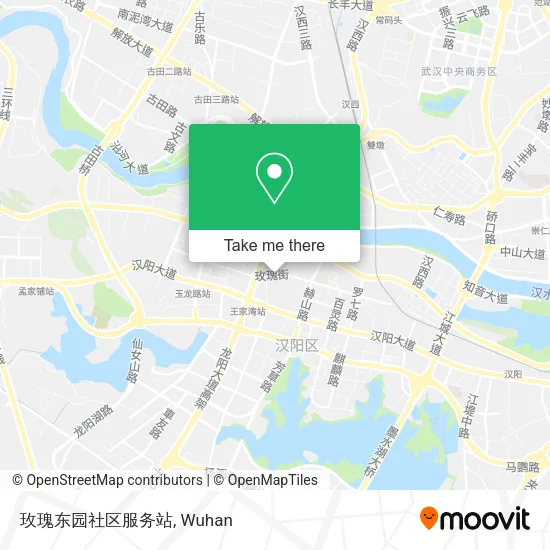 玫瑰东园社区服务站 map