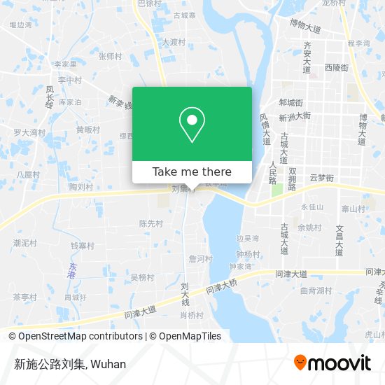 新施公路刘集 map