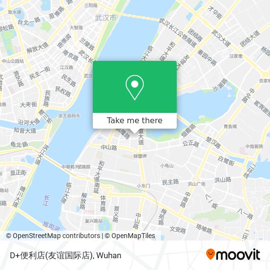 D+便利店(友谊国际店) map