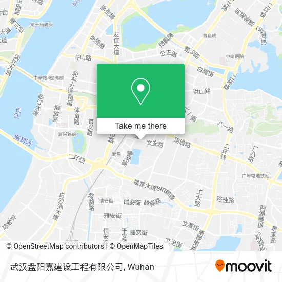 武汉盘阳嘉建设工程有限公司 map