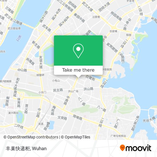 丰巢快递柜 map