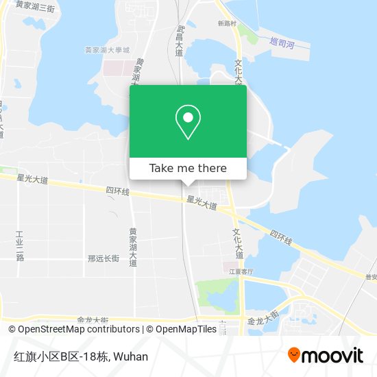 红旗小区B区-18栋 map