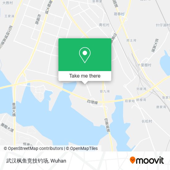武汉枫鱼竞技钓场 map