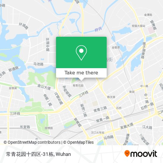 常青花园十四区-31栋 map