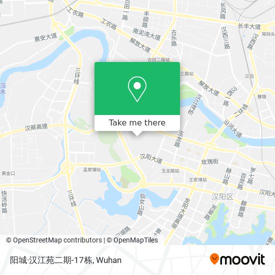 阳城·汉江苑二期-17栋 map
