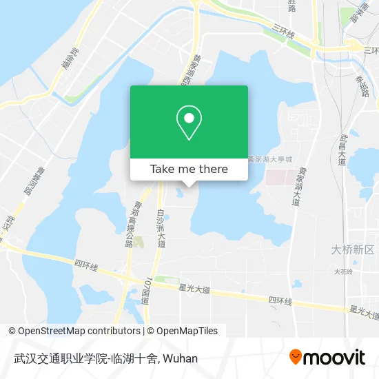 武汉交通职业学院-临湖十舍 map