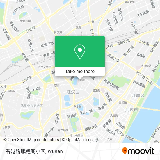 香港路鹏程阁小区 map