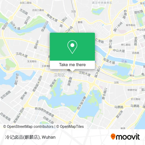 冷记卤品(麒麟店) map