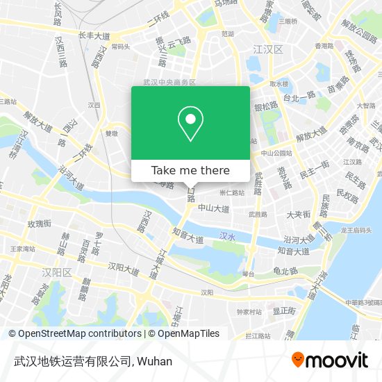 武汉地铁运营有限公司 map