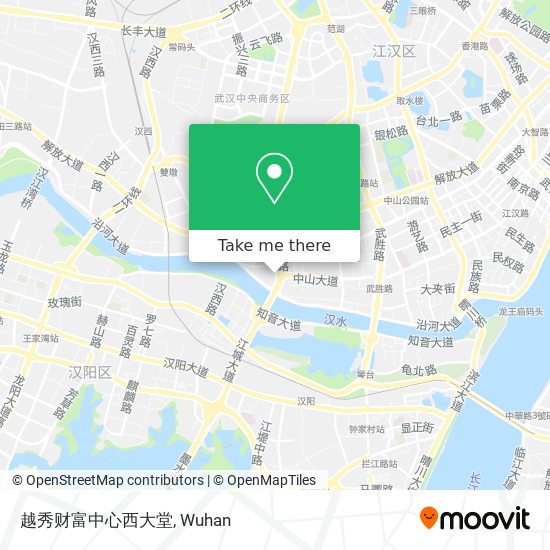 越秀财富中心西大堂 map