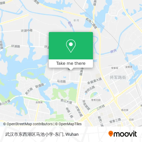 武汉市东西湖区马池小学-东门 map