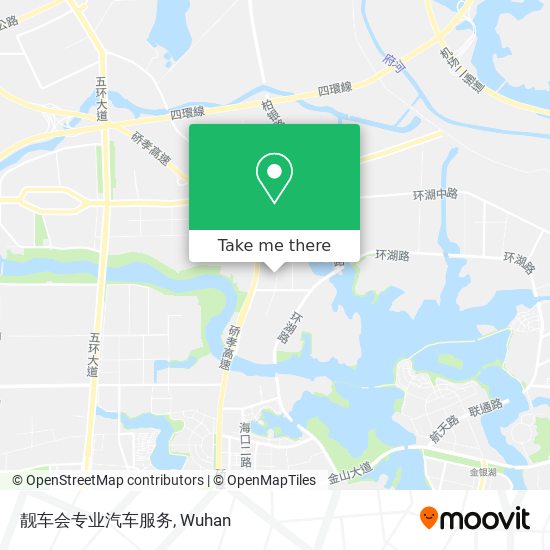 靓车会专业汽车服务 map