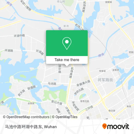 马池中路环湖中路东 map