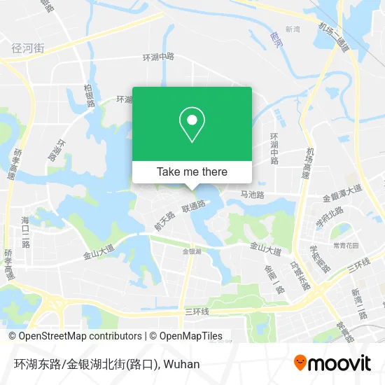 环湖东路/金银湖北街(路口) map