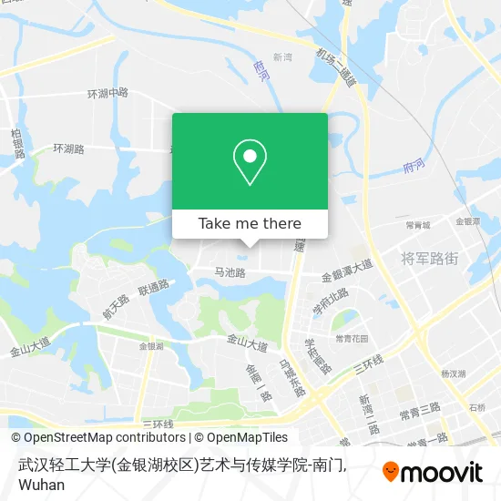 武汉轻工大学(金银湖校区)艺术与传媒学院-南门 map