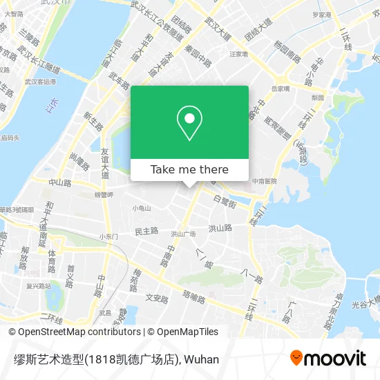 缪斯艺术造型(1818凯德广场店) map