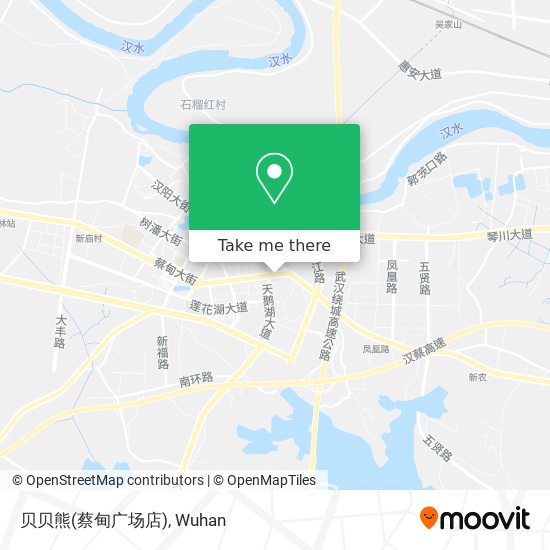 贝贝熊(蔡甸广场店) map