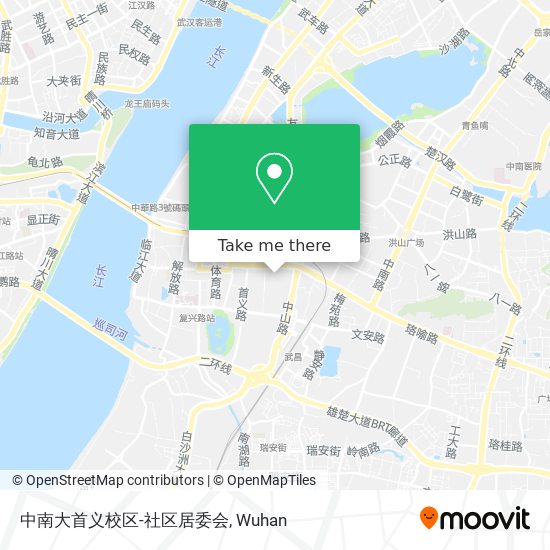 中南大首义校区-社区居委会 map