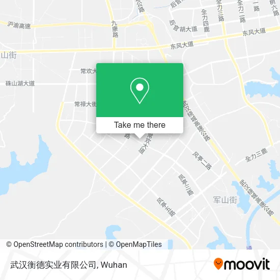 武汉衡德实业有限公司 map