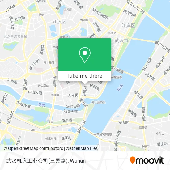 武汉机床工业公司(三民路) map