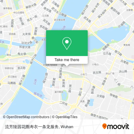 流芳陵园花圈寿衣一条龙服务 map