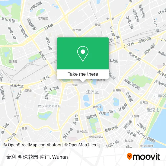 金利·明珠花园-南门 map