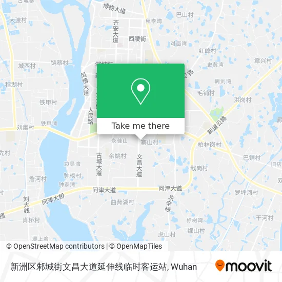 新洲区邾城街文昌大道延伸线临时客运站 map