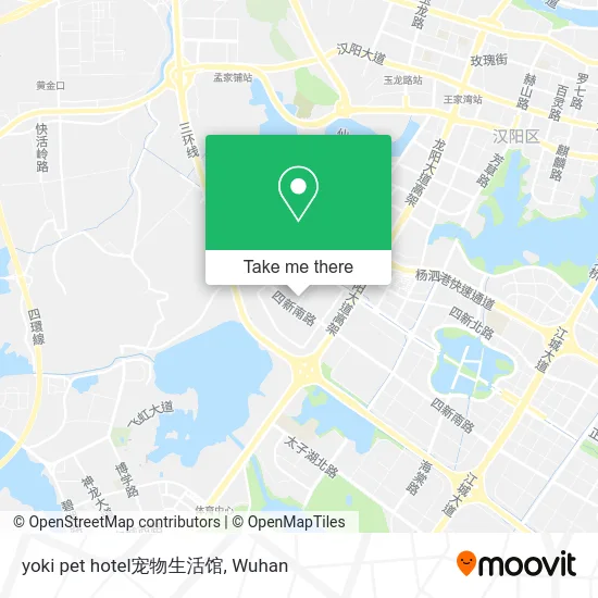 yoki pet hotel宠物生活馆 map