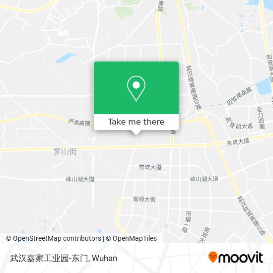 武汉嘉家工业园-东门 map