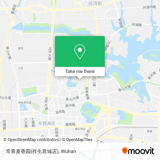 常青麦香园(祥生君城店) map