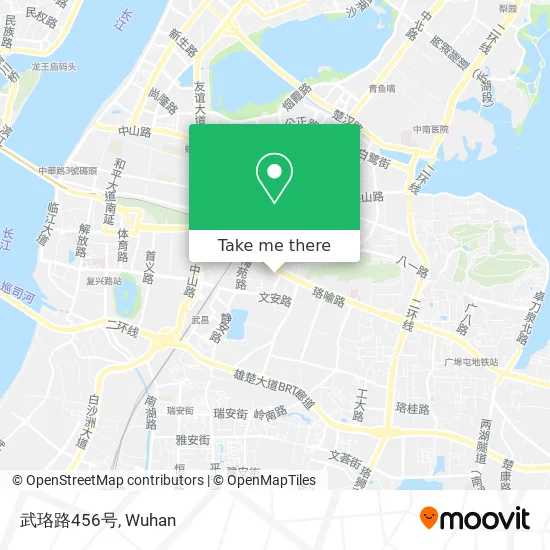 武珞路456号 map