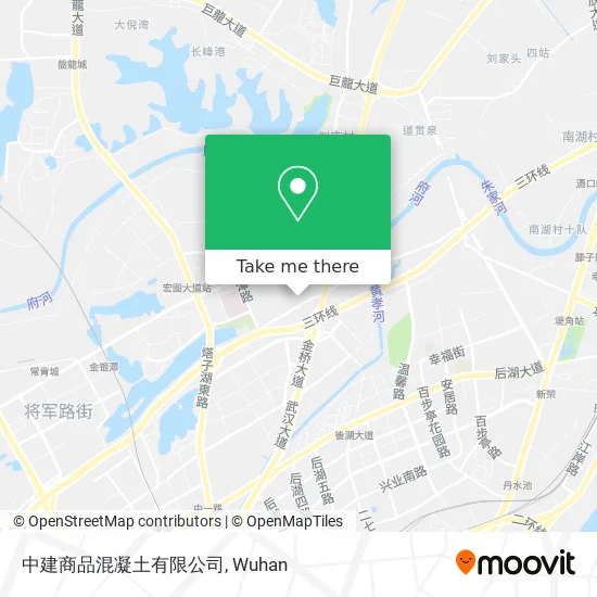 中建商品混凝土有限公司 map