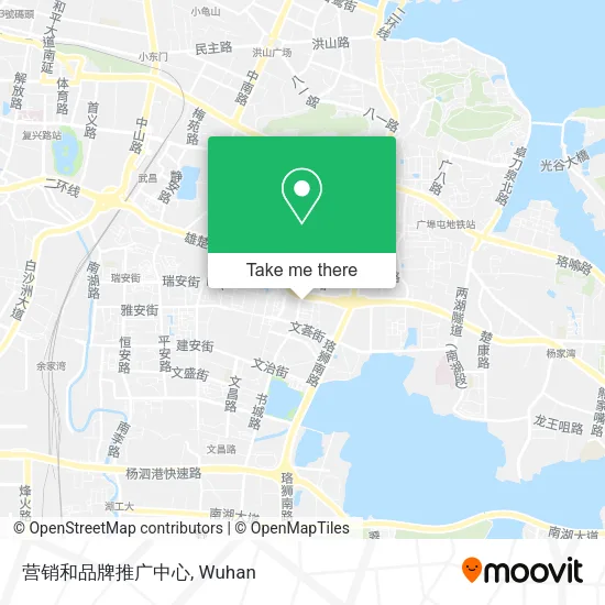 营销和品牌推广中心 map