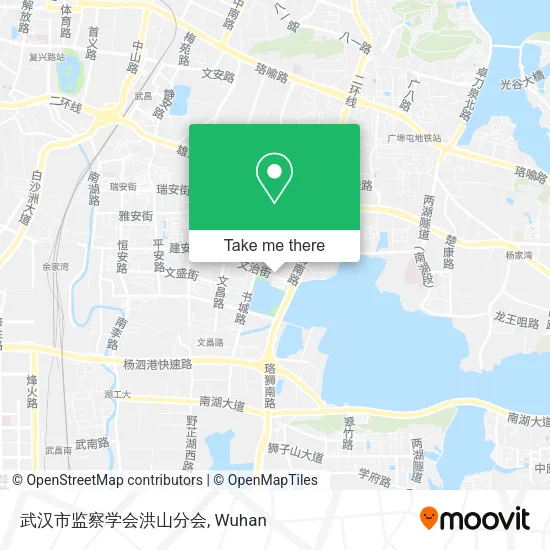 武汉市监察学会洪山分会 map