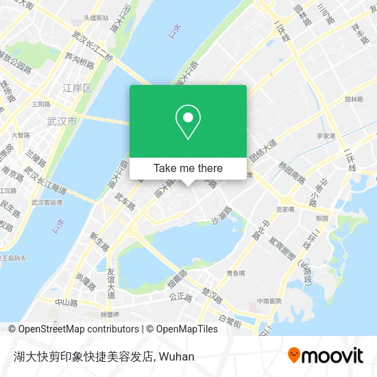 湖大快剪印象快捷美容发店 map