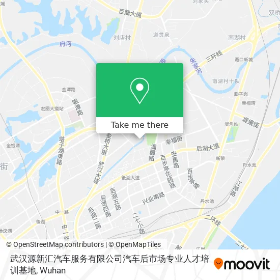 武汉源新汇汽车服务有限公司汽车后市场专业人才培训基地 map