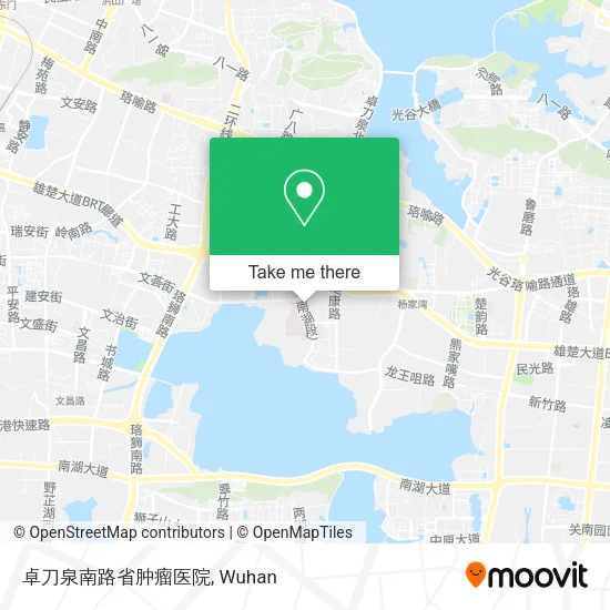 卓刀泉南路省肿瘤医院 map