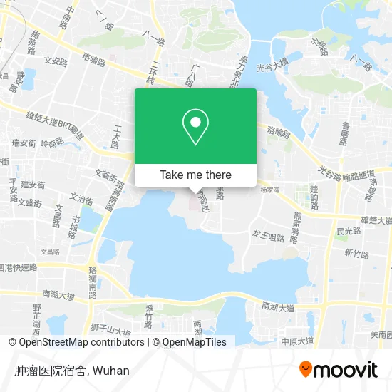 肿瘤医院宿舍 map