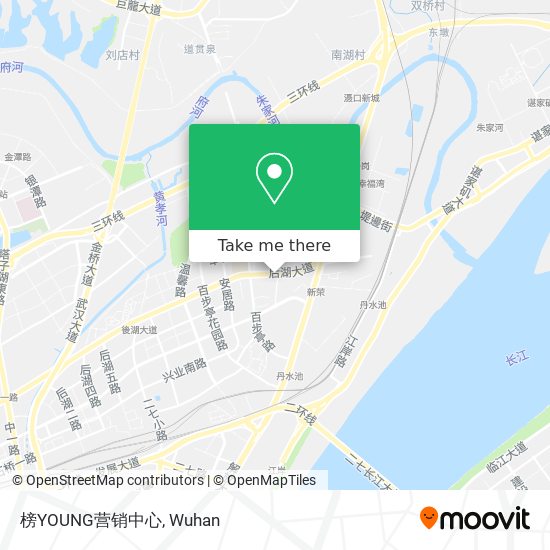 榜YOUNG营销中心 map
