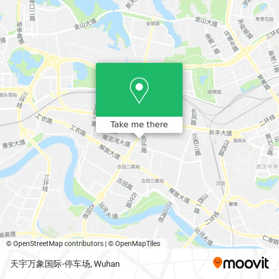 天宇万象国际-停车场 map