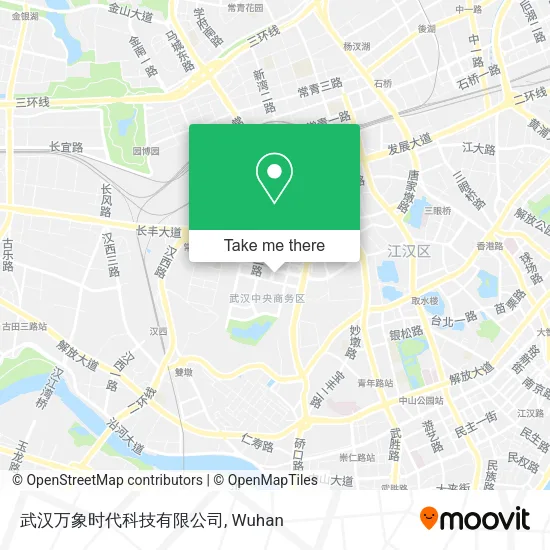 武汉万象时代科技有限公司 map