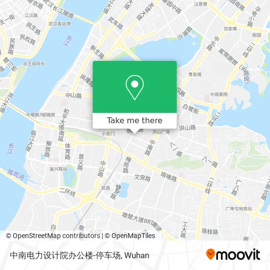 中南电力设计院办公楼-停车场 map