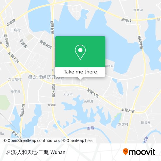 名流·人和天地-二期 map