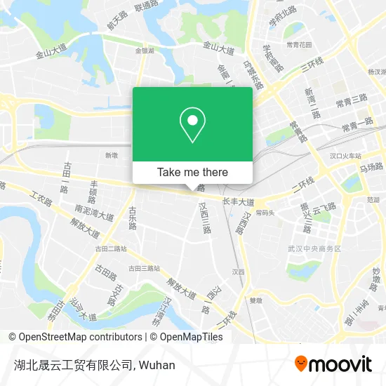 湖北晟云工贸有限公司 map