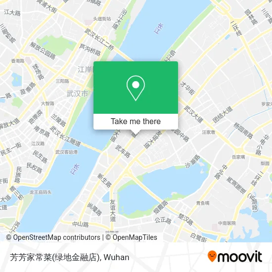 芳芳家常菜(绿地金融店) map