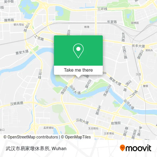 武汉市易家墩休养所 map