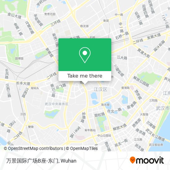 万景国际广场B座-东门 map